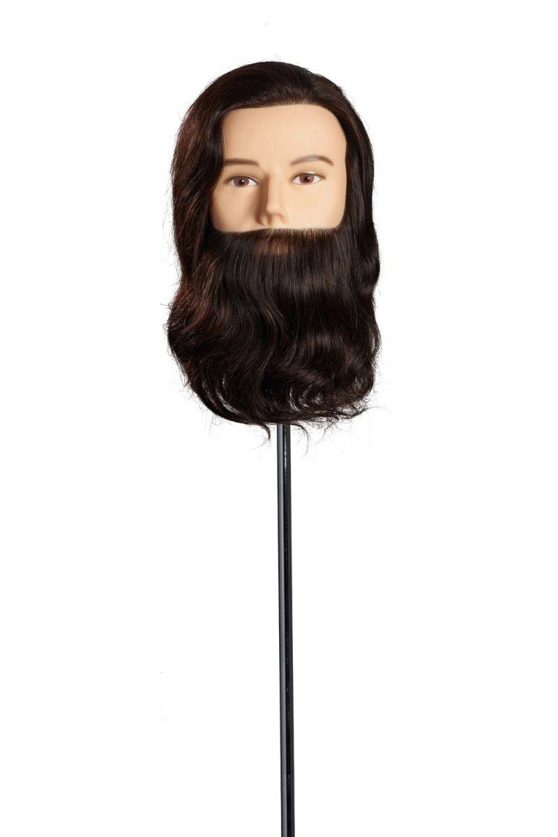 L'Image Max Szemléltetőfej természetes haj (25 cm)