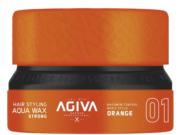 AGIVA 01 Hair Styling Aqua Wax Strong Orange 155 ml
