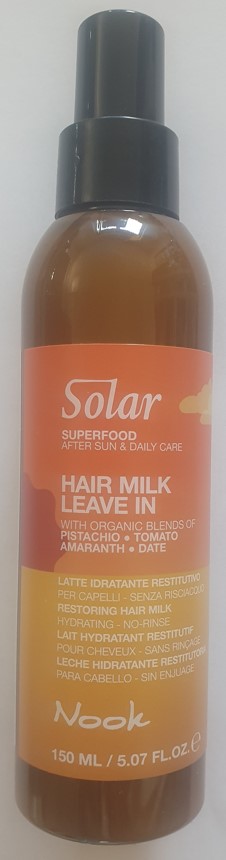NOOK Solar Superfood Hajban maradó regeneráló tej 150 ml