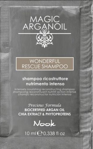 NOOK Wonderful Rescue hajszerkezet helyreállító sampon 10 ml