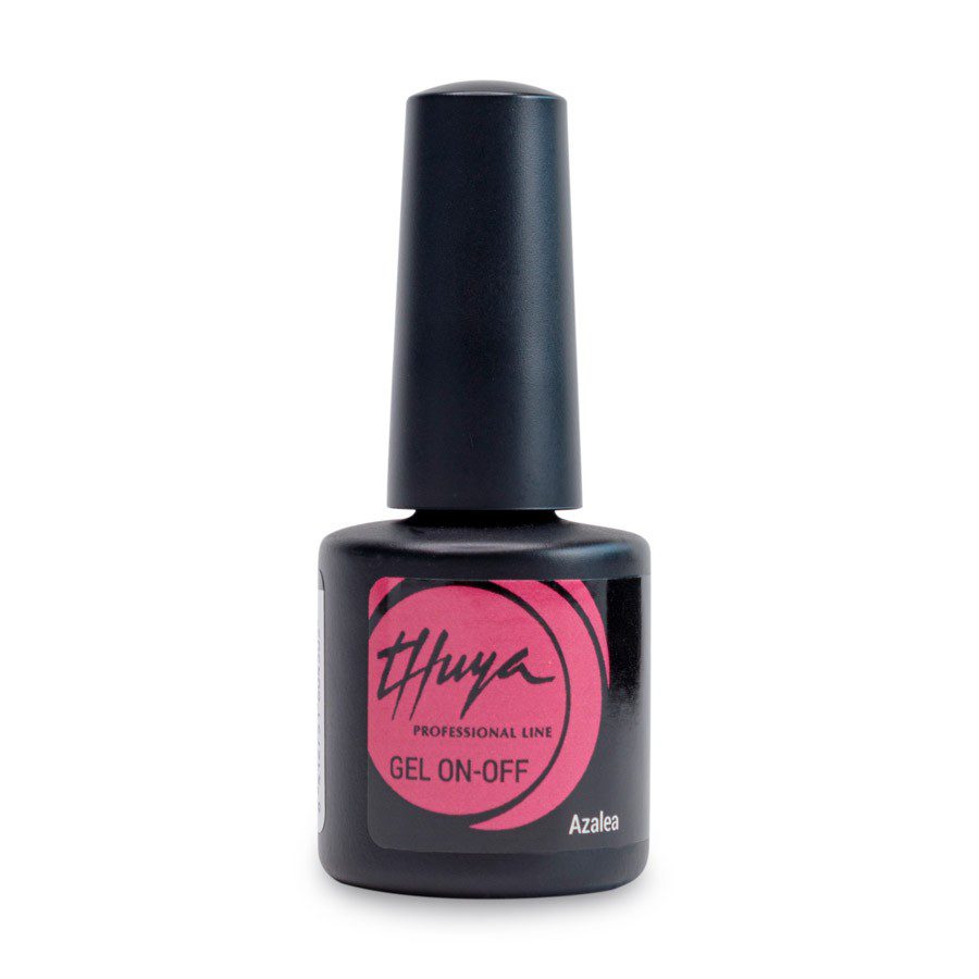 THUYA permanent nail polish gel On-Off Géllakk- Azalea 7 ml