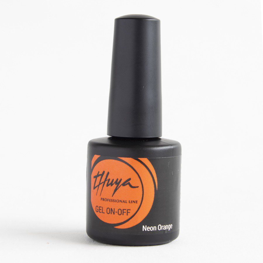 THUYA permanent nail polish gel On-Off Géllakk- Neon orange 7 ml