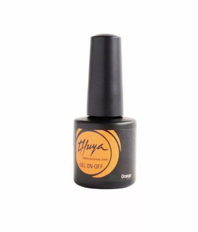 THUYA permanent nail polish gel On-Off Géllakk- Orange 7 ml