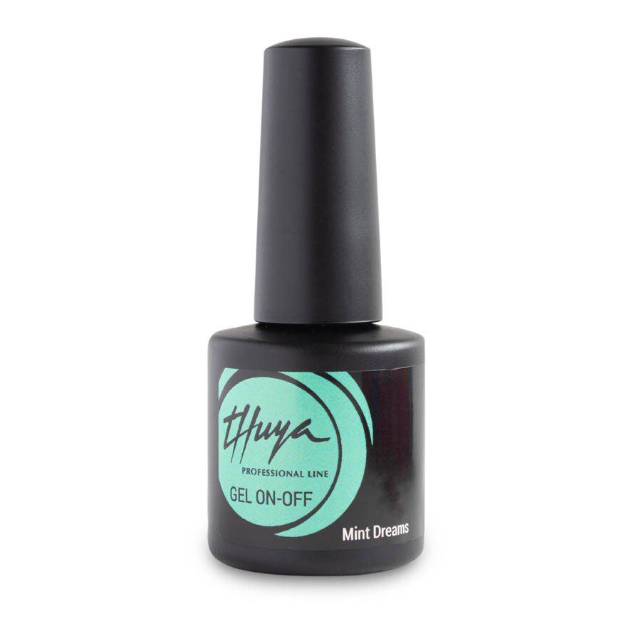 THUYA permanent nail polish gel On-Off Géllakk- Mint dreams 7 ml