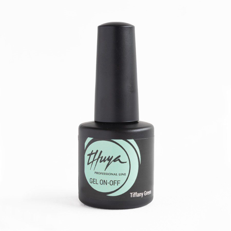 THUYA permanent nail polish gel On-Off Géllakk- Tiffany green 7 ml