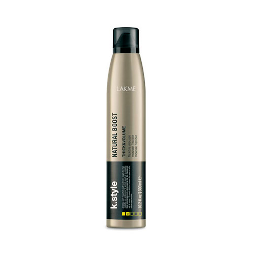 Lakmé k.style natural boost volumenizáló rugalmas hab 300 ml