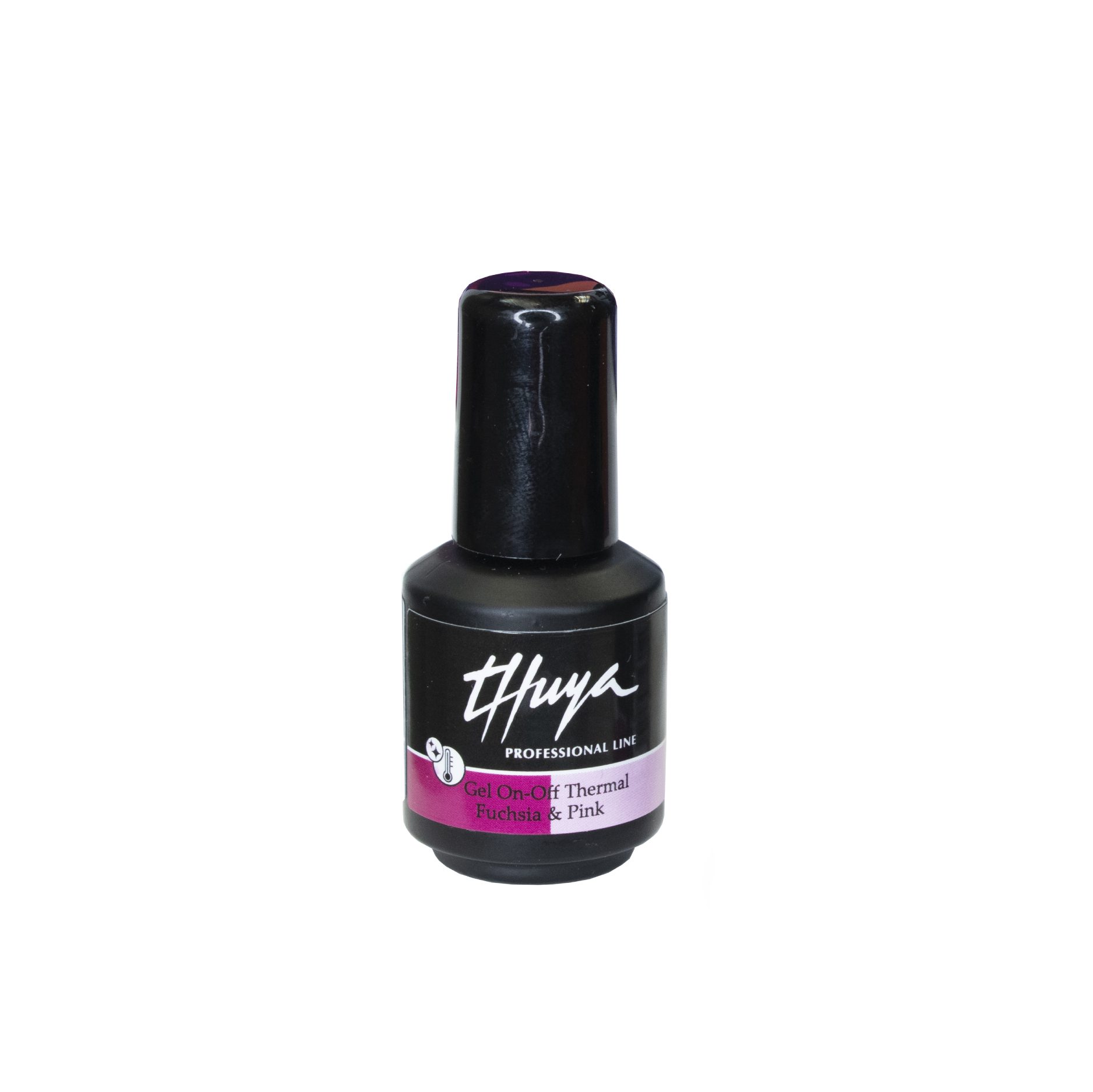 THUYA permanent nail polish gel On-Off Thermal Géllakk-Fuchsia&Pink 7 ml