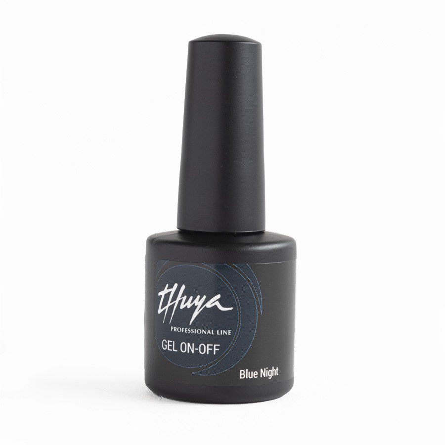 THUYA permanent nail polish gel On-Off Géllakk- Blue night 7 ml