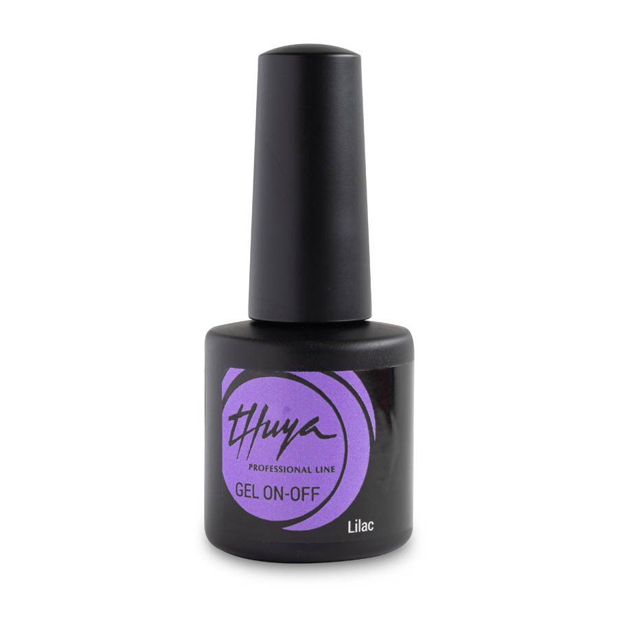 THUYA permanent nail polish gel On-Off Géllakk- Lilac 7 ml