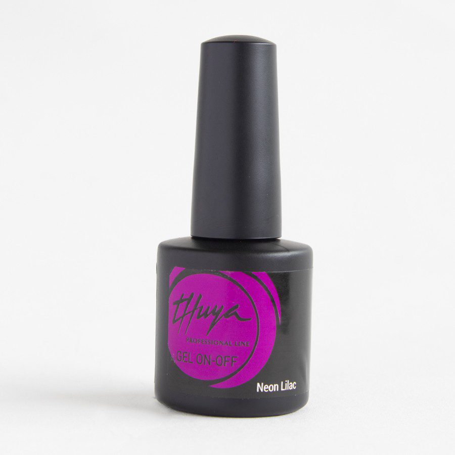 THUYA permanent nail polish gel On-Off Géllakk- Neon lilac 7 ml