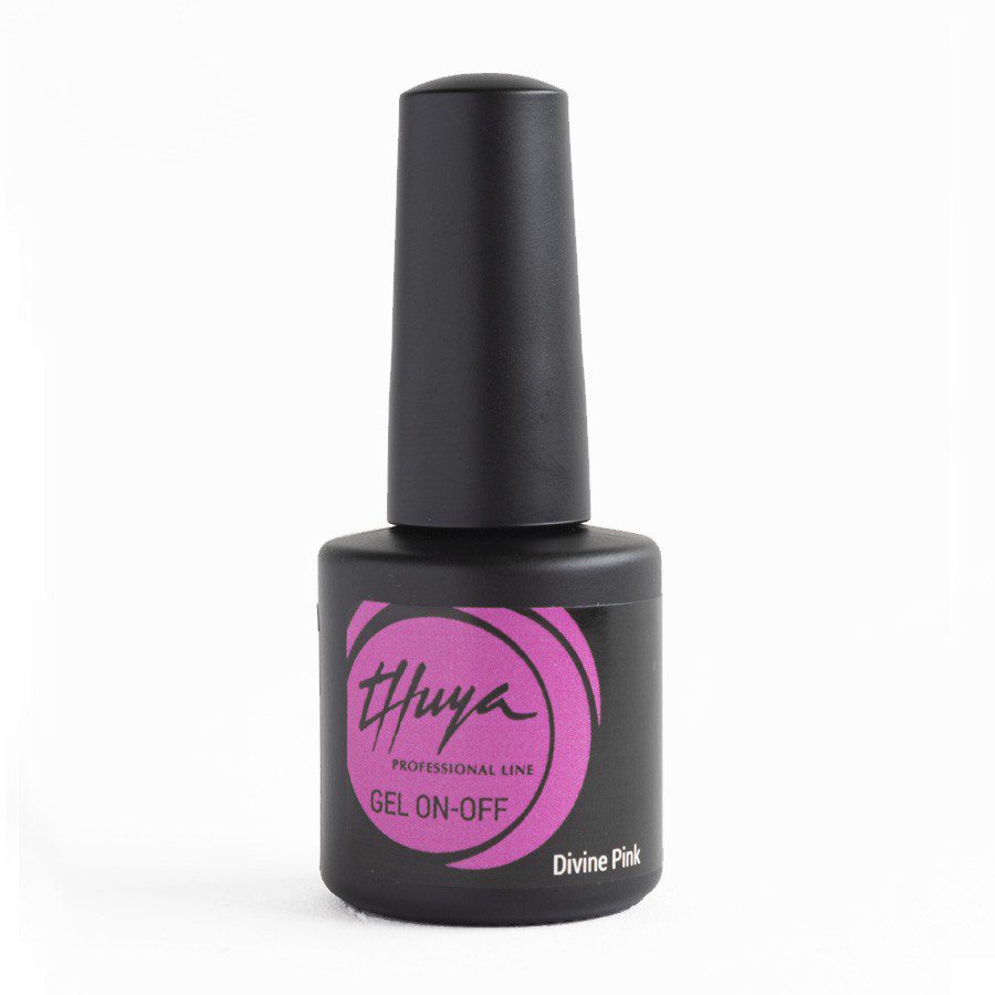 THUYA permanent nail polish gel On-Off Géllakk- Divine pink 7 ml
