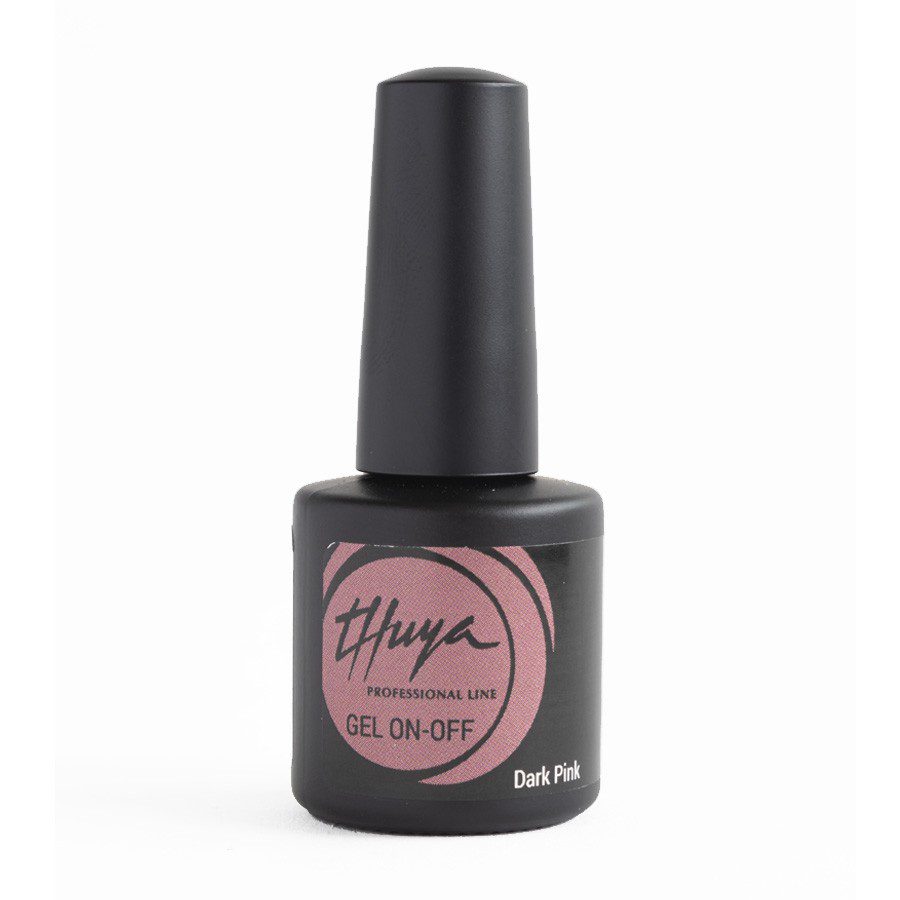 THUYA permanent nail polish gel On-Off Géllakk- Dark pink 7 ml