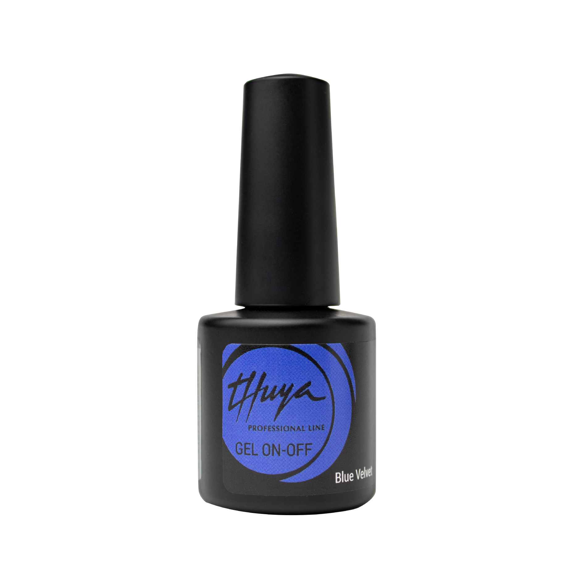 THUYA permanent nail polish gel On-Off Géllakk- Blue velvet 7 ml