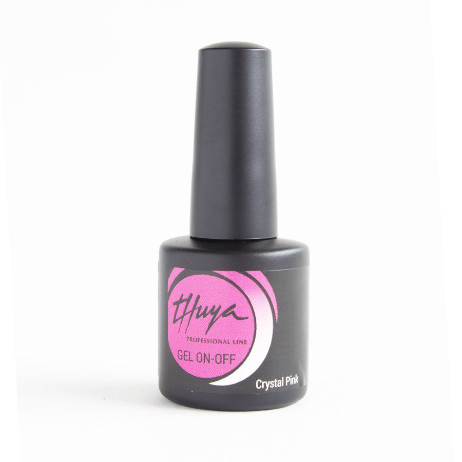 THUYA permanent nail polish gel On-Off Géllakk- Crystal pink 7 ml