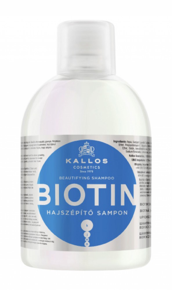 KJMN Biotin Hajszépítő Sampon