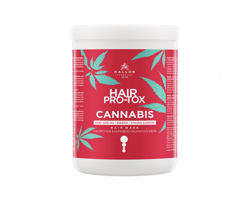 Kallos Hair Pro-Tox Cannabis hajpakolás 1000 ml