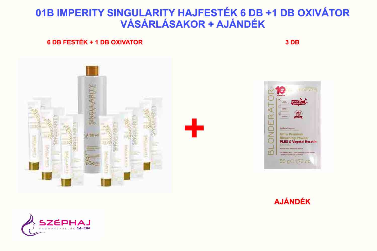 01B IMPERITY Singularity Hair Color Cream 100 ml 6+ AKCIÓ