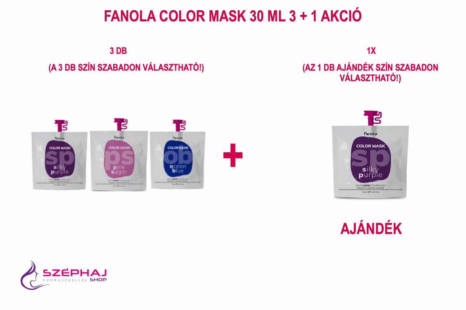 FA12 FANOLA Color Mask 30 ml 2+1 AKCIÓ