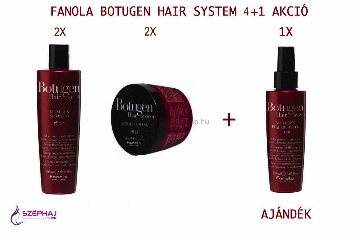 FANOLA Botugen Hair System  300 ml 4+1 AKCIÓ