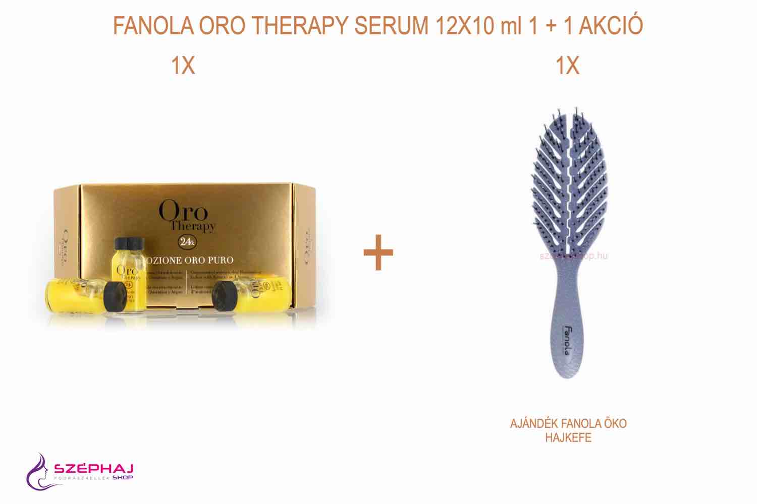 FANOLA ORO Therapy Serum 12x10ml 1 + 1 AKCIÓ