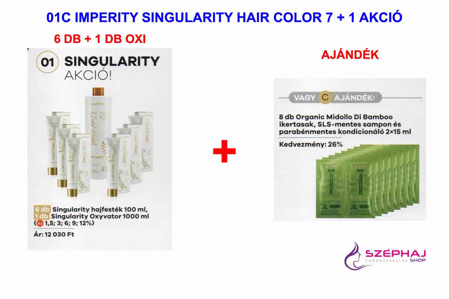 01C IMPERITY Singularity Hair Color Cream 100 ml 6+ AKCIÓ