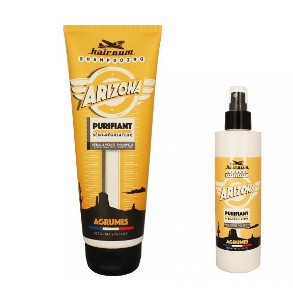 Hairgum Zsíros Hajra Sampon és Spray Csomag