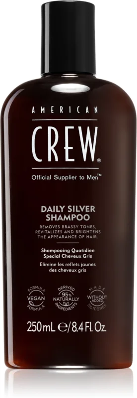 American Crew Classic Daily Silver Shampoo - ezüst sampon 250 ml 