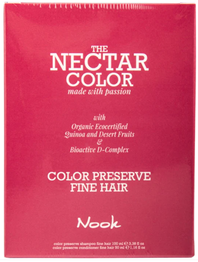NOOK Nectar Color Preserve színmegőrző sampon vékonyszálú hajra 10 ml