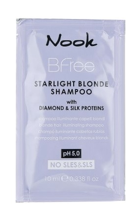 NOOK Starlight Blonde fényesítő sampon 10 ml