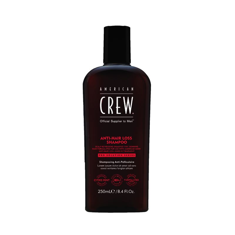 American Crew Anti-Hair Loss Shampoo - Hajhullás elleni sampon 250 ml 