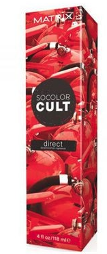 MATRIX SoColor Cult fizikai színező Red hot 118ml