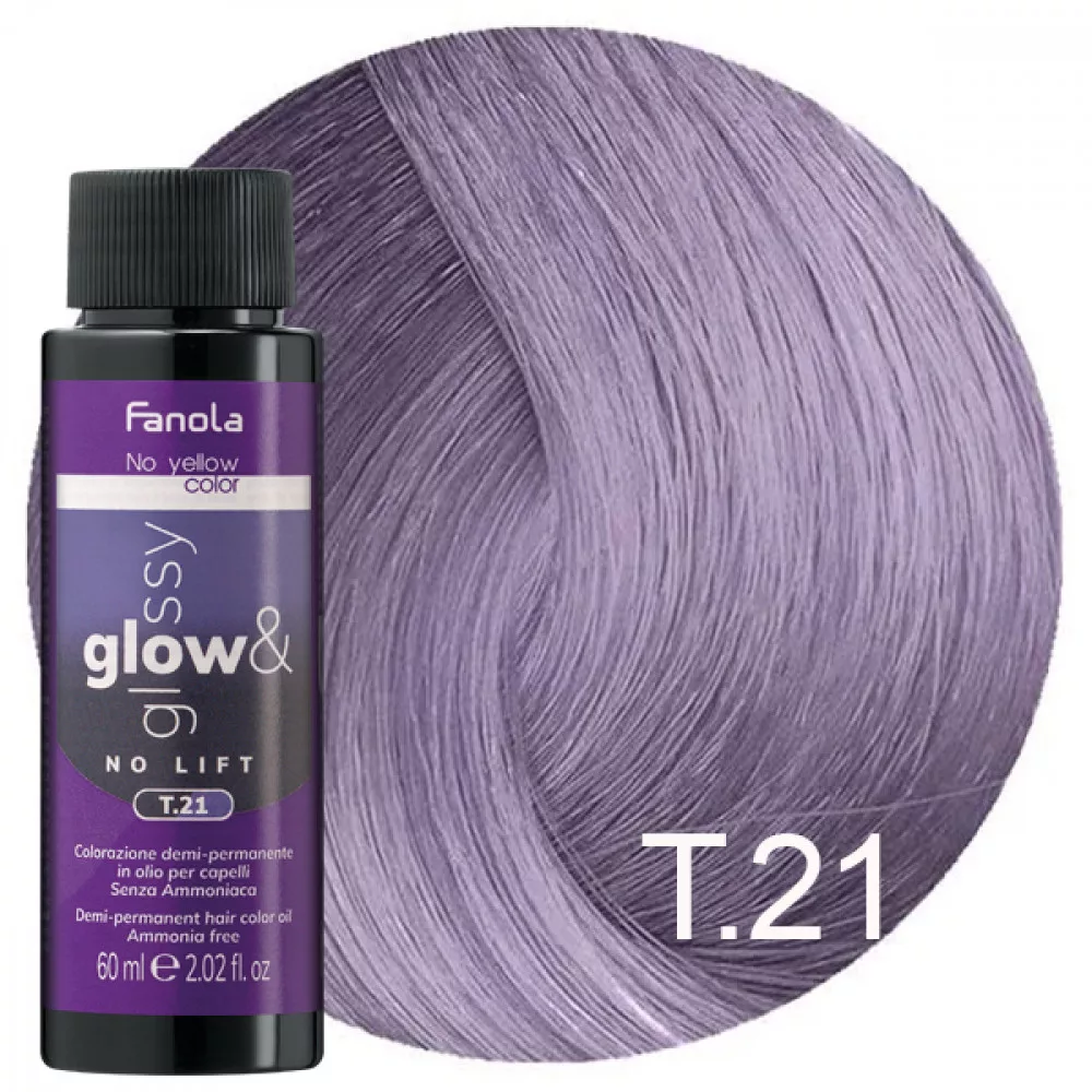 Fanola No Yellow Glow & Glossy Toner T.21 60 ml