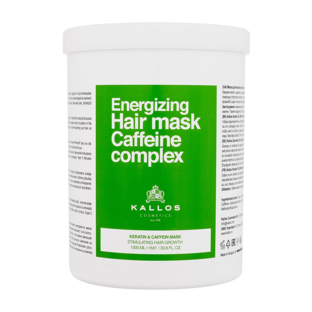 KALLOS Cosmetics CAFFEINE COMPLEX Energizing Hair Mask 1000 ml