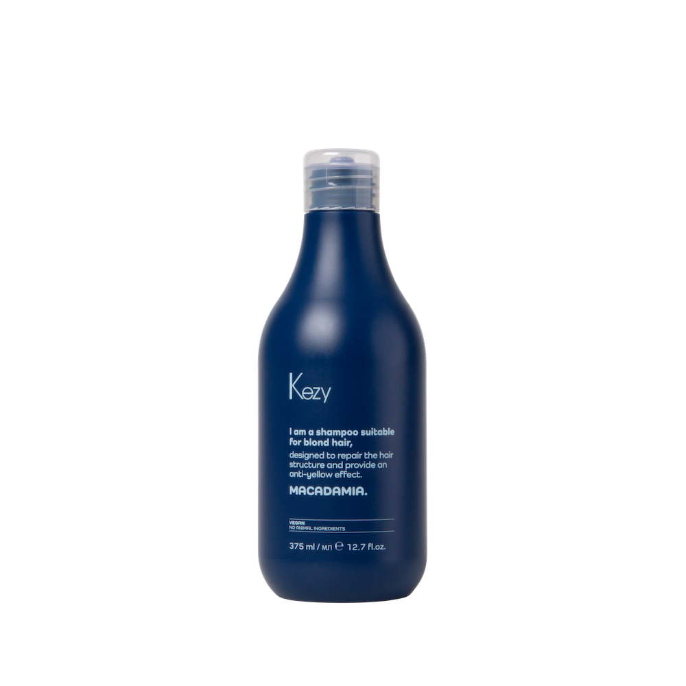 Kezy Macadamia Anti-Yellow Sampon 375 ml 