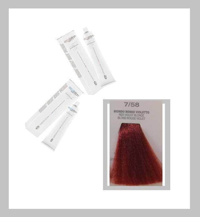Lisap Nowcolor hajfesték 7/58 100ml
