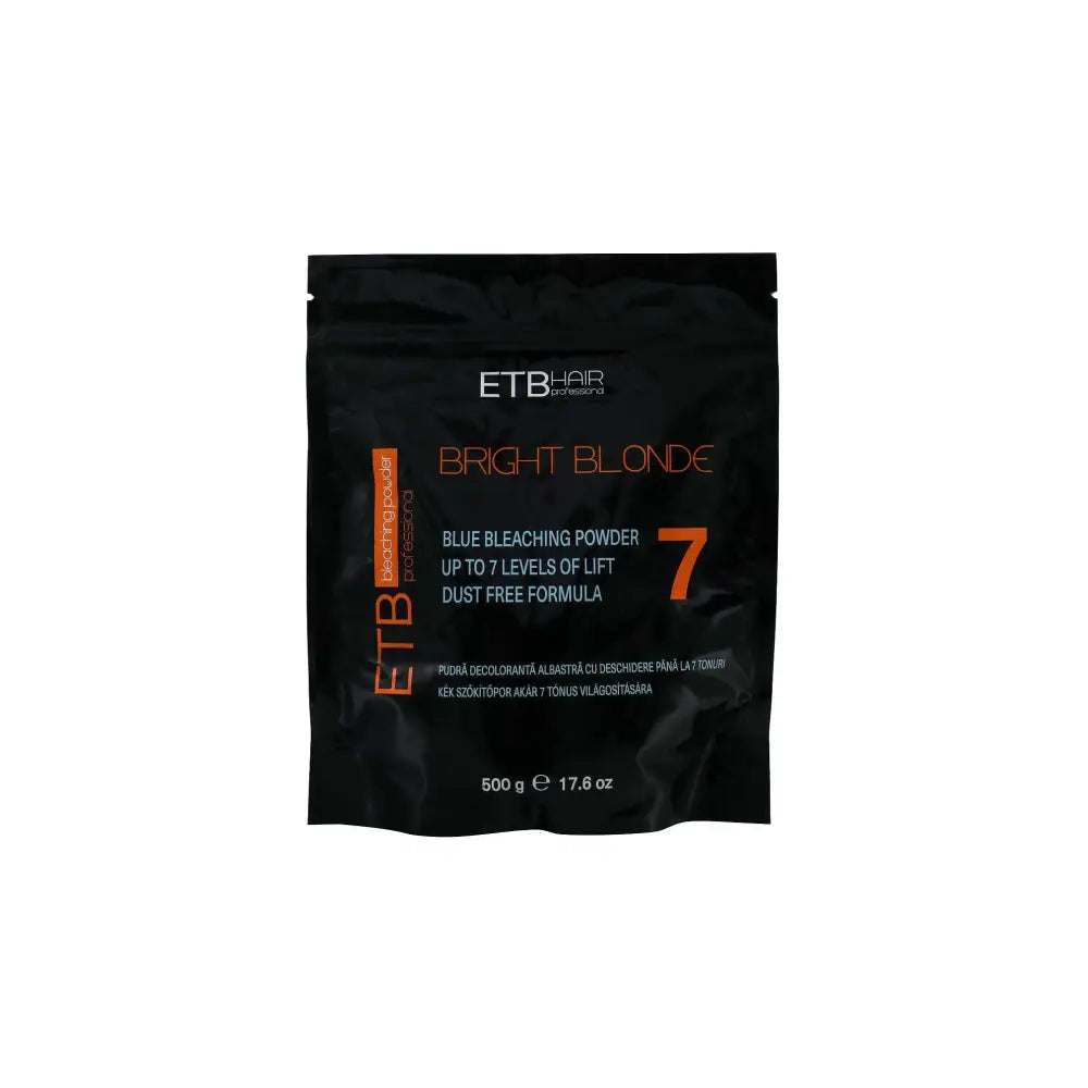 ETB Hair Professional Kék Szőkítőpor 7 Szint Világosítással 500g