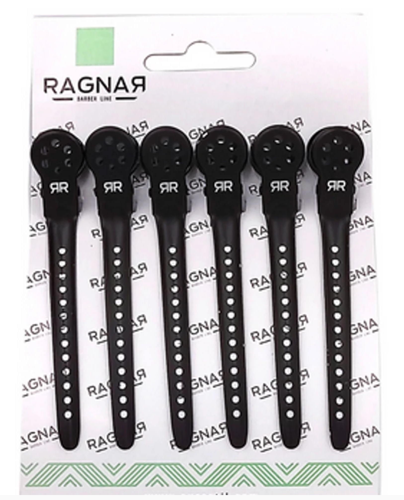 RAGNAR fém szekció csipesz fekete 9 cm (6 db) Ref.: 07560