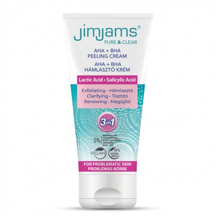 JimJams Pure & Clear AHA+BHA Hámlasztó krém 75ml JJ3027