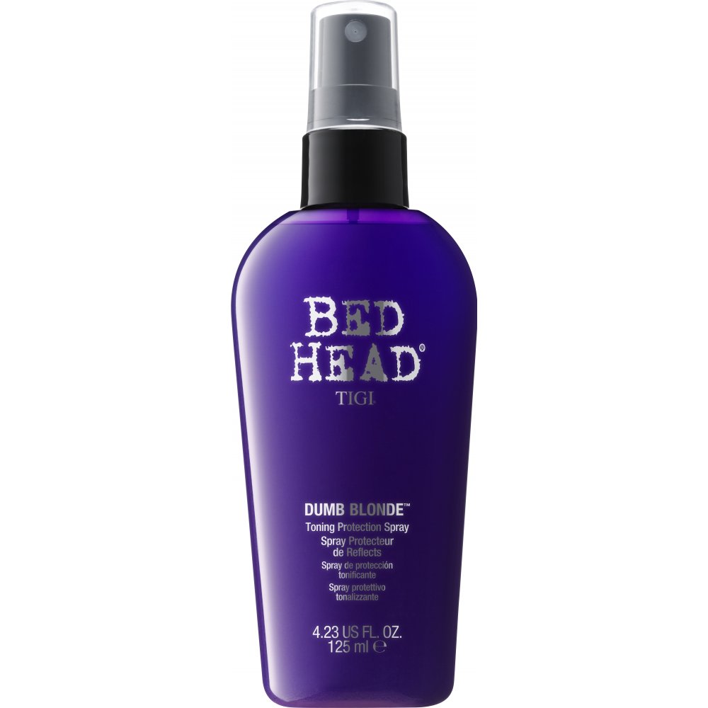 Tigi Bed Head Dumb Blonde Toning Spray 125 ml -  Hamvasító hővédő spray