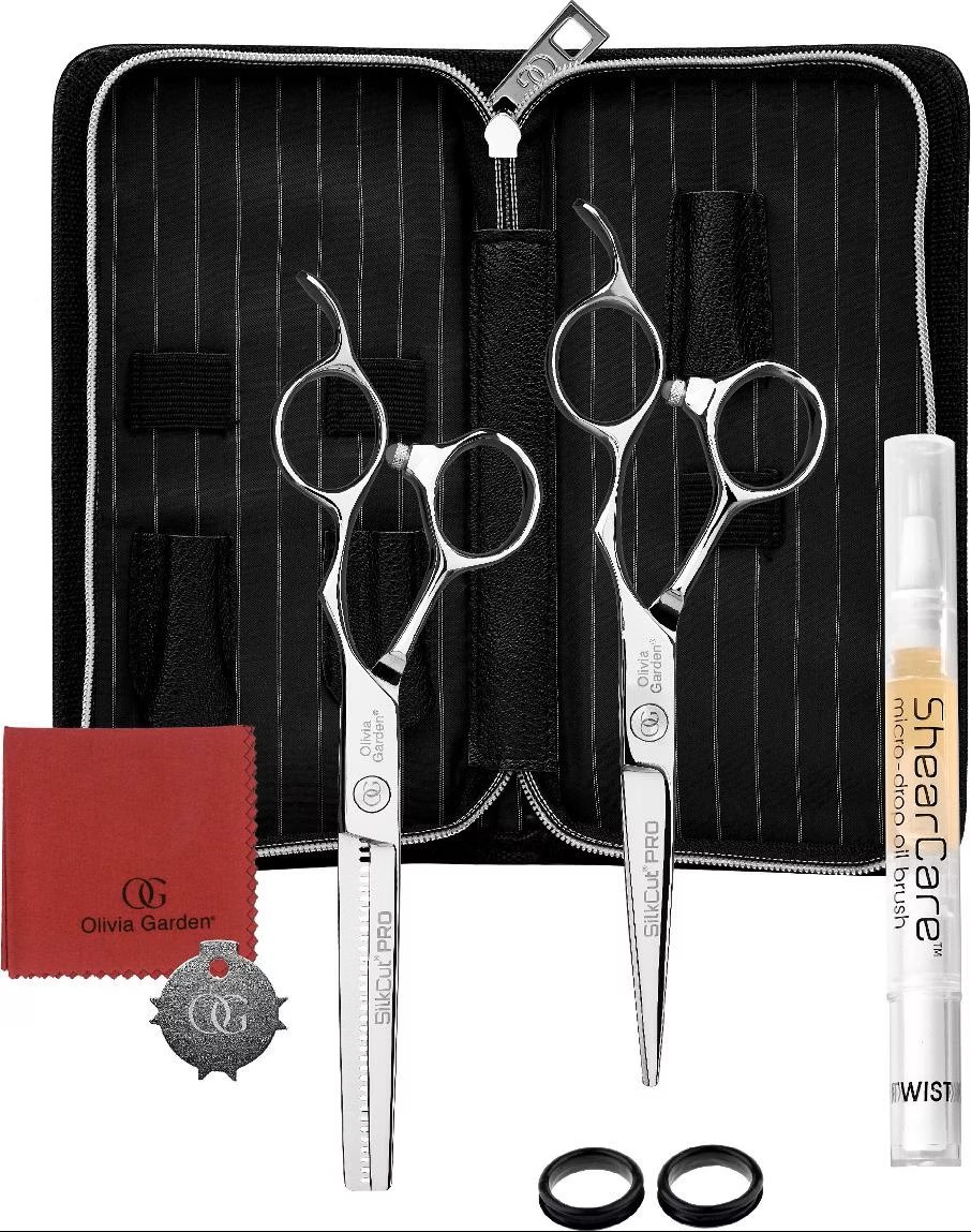 Olivia Garden SilkCut PRO Shear Kit 5.75" Shear & 6"35T EUR Thinner