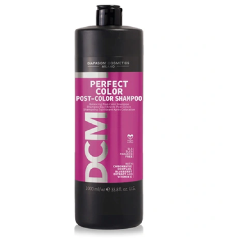 DCM Perfect Color Post-Color Shampoo - Színrögzítő sampon 1000ml