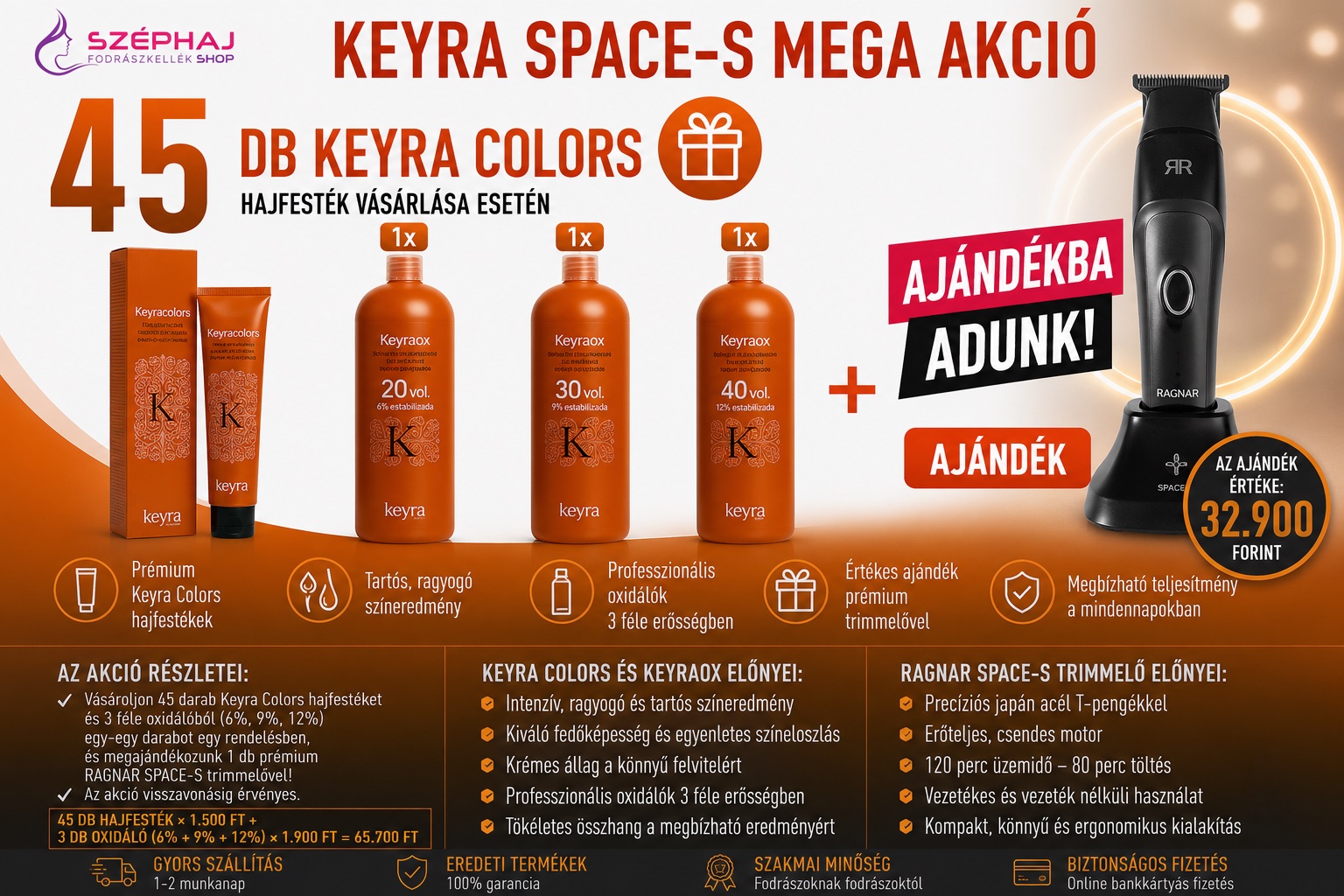 KEYRA SPACE-S MEGA AKCIÓ
