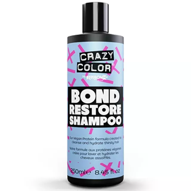 Crazy Color Bond Restore Hajsampon Minden hajtípusra 250ml