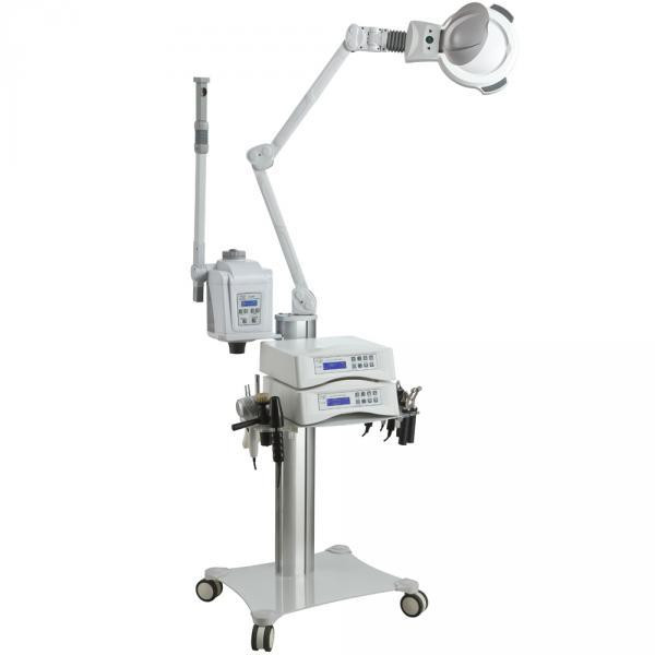 Modular Plus kezelőgép állvány gőzölővel, nagyítós lámpával AE503052S