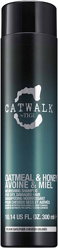 Tigi Catwalk Oatmeal & Honey Shampoo- igénybevett és száraz hajra 300 ml