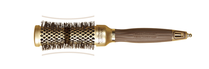 Olivia Garden Hairbrush Nano Thermic Contour NT-C32