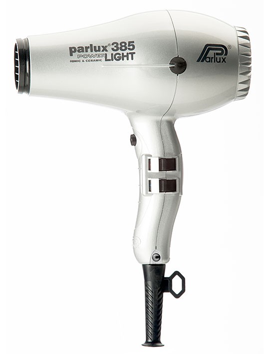 Parlux 385 Ceramic & Ionic Power Light hajszárító 2150 W, ezüst