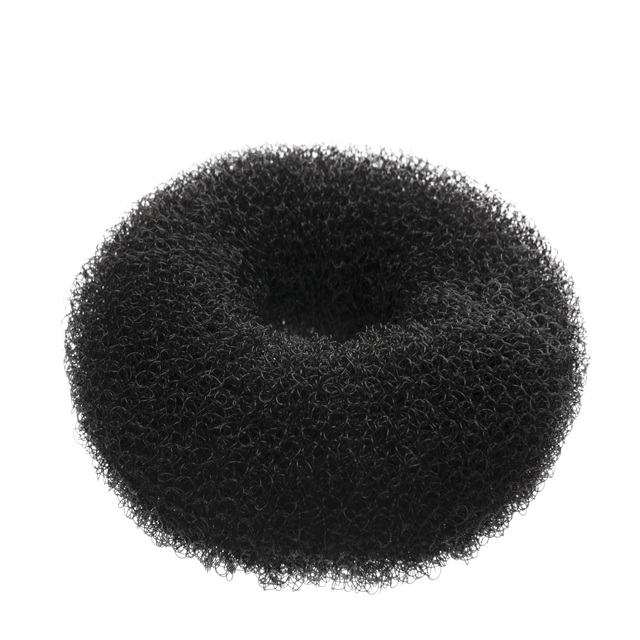 Fashion kontybetét fánk (10 cm) fekete