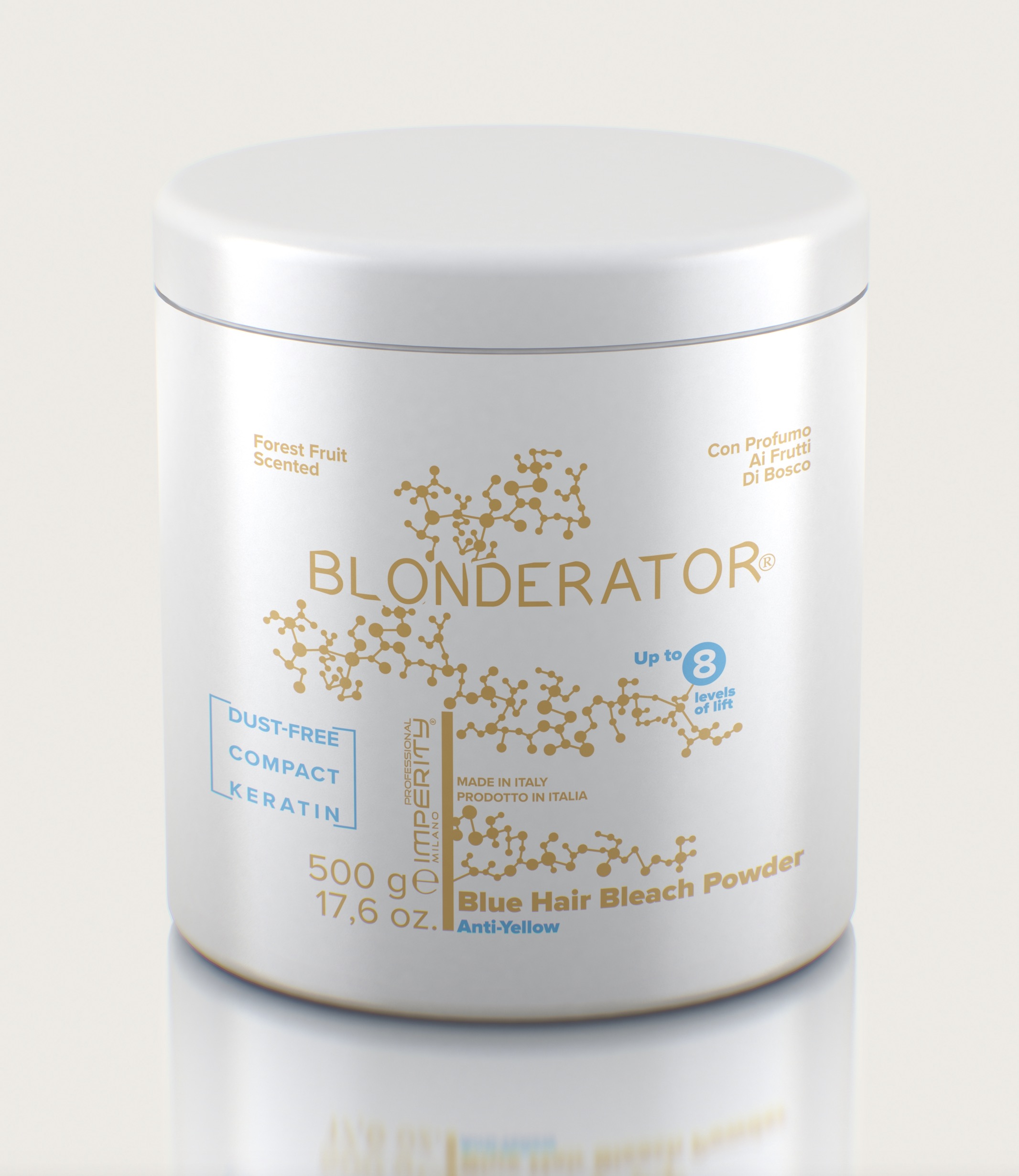 Imperity Blonderator Keratinos Kék Szőkítőpor 500g