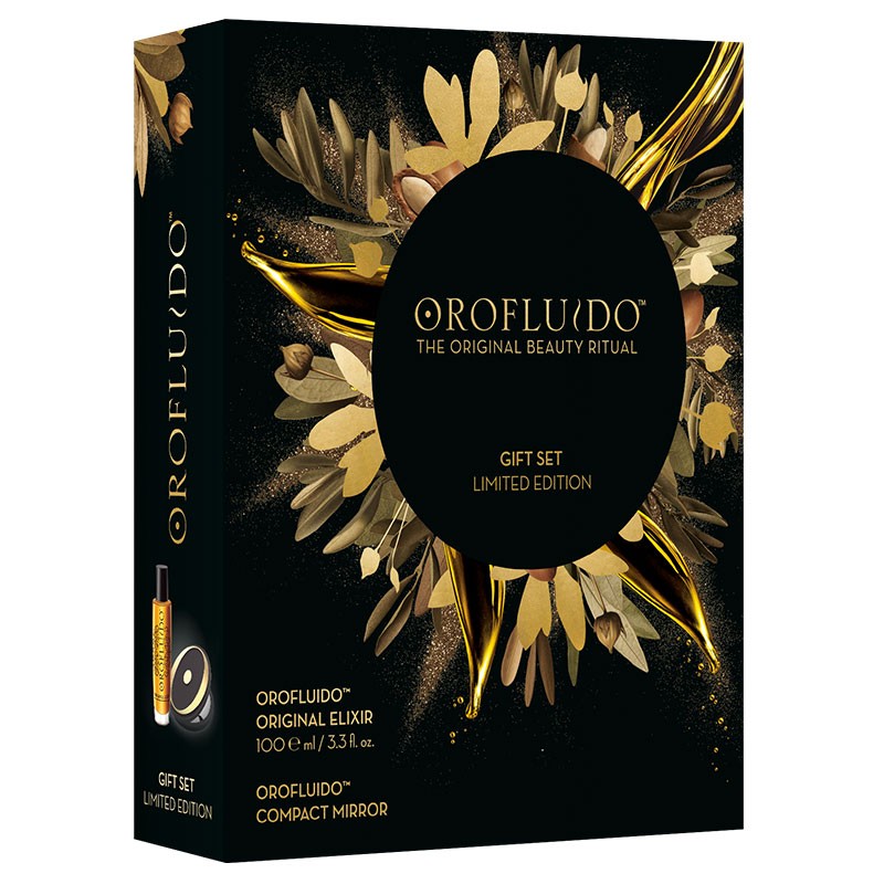 OROFLUIDO Gift Set (Orofluido Elixír 100 ml + Orofluido Compact Mirror)